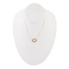 Marcasite Necklace- Bronze - Barse Jewelry