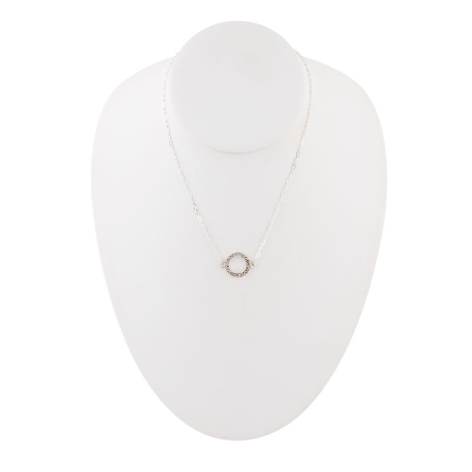 Marcasite Necklace-Sterling Silver - Barse Jewelry