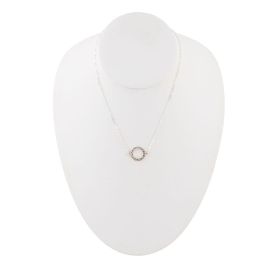 Marcasite Necklace-Sterling Silver