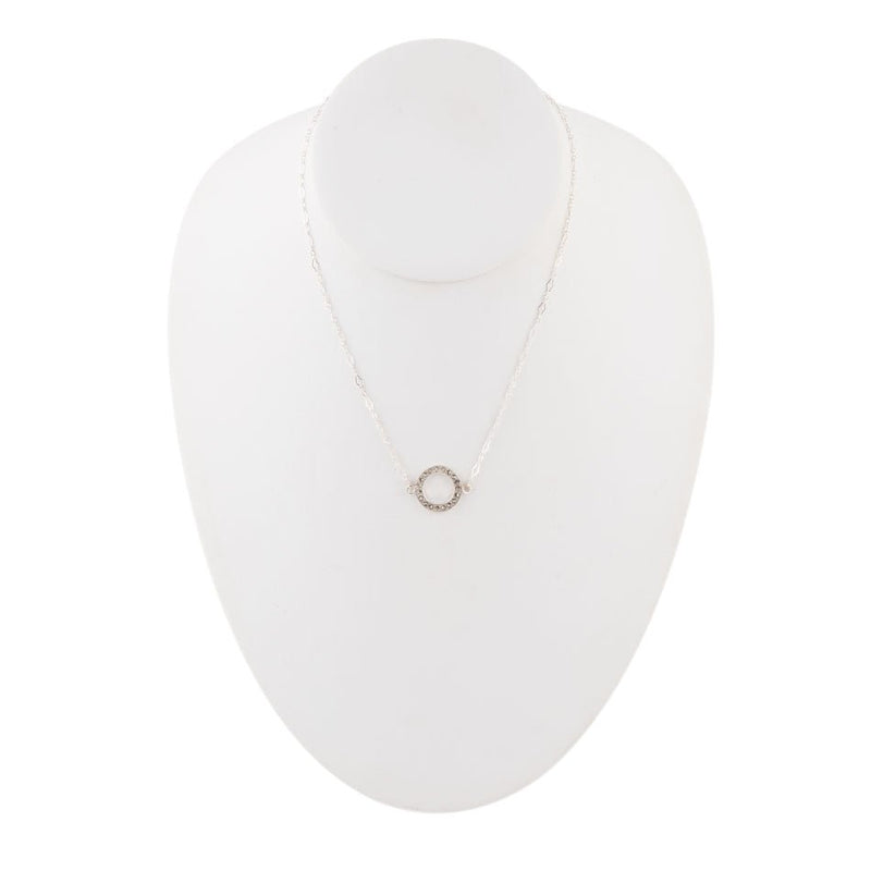 Marcasite Necklace-Sterling Silver - Barse Jewelry