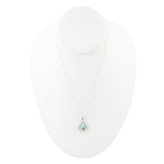 Melita Turquoise and Sterling Silver Necklace - Barse Jewelry
