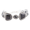 Midnight Labradorite and Sterling Silver Toggle Bracelet - Barse Jewelry