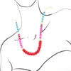 Mija Red Coral Chunky Necklace - Barse Jewelry