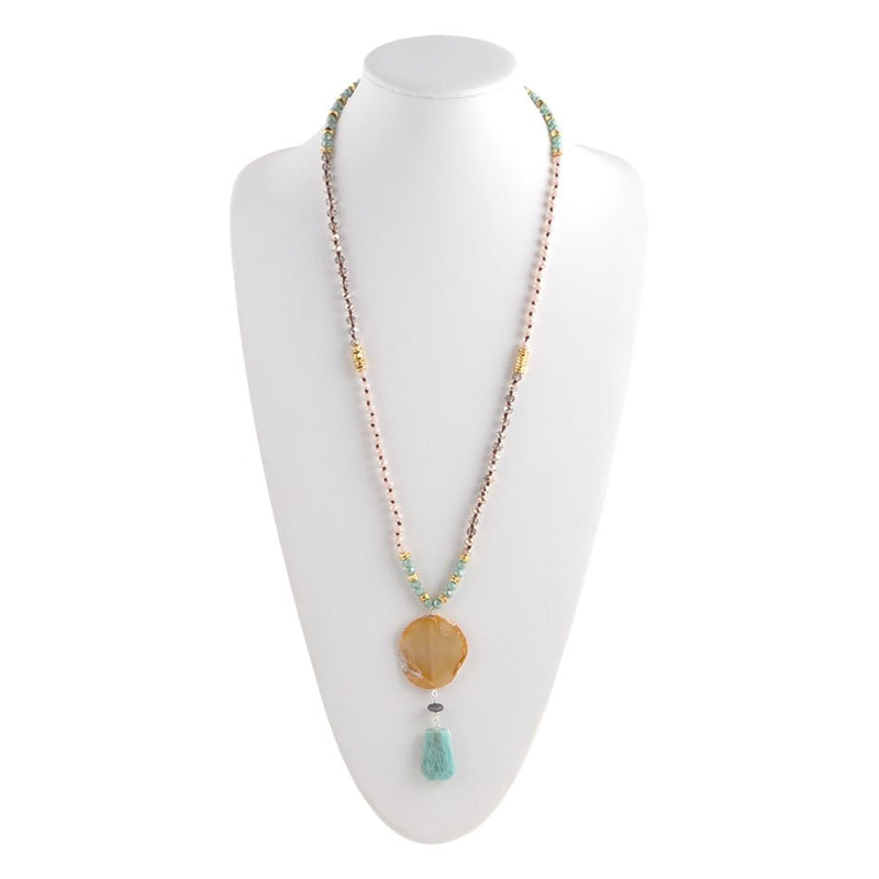 Mint to Shine Necklace - Barse Jewelry