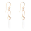 Mother of Pearl and Bronze Drop Earring - Barse Jewelry