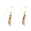 Mother of Pearl and Bronze Drop Earrings - Barse Jewelry