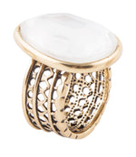 Mother of Pearl Colosseum Ring - Barse Jewelry