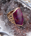 Motif Purple Turquoise and Bronze Ring - Barse Jewelry