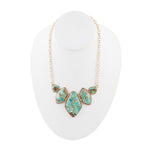 Native Vibe Genuine Turquoise Statement - Barse Jewelry