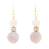 Natural Agate Drop Earrings - Barse Jewelry