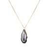 Natural Agate Drop Neckalce - Barse Jewelry