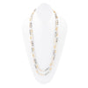 Natural Shine Grey Agate Endless Necklace - Barse Jewelry