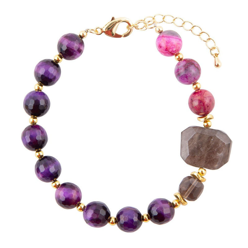 Neims Vibrant Smoky Quartz Bracelet - Barse Jewelry