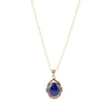 Nova Lapis Pendant and Bronze Necklace - Barse Jewelry