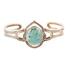 Nova Turquoise and Bronze Cuff Bracelet - Barse Jewelry