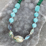 Ocean Bright Abalone Necklace - Barse Jewelry
