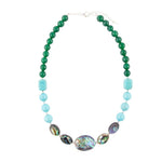 Ocean Bright Abalone Necklace - Barse Jewelry