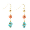 Ocean Jade Cross Earrings - Barse Jewelry