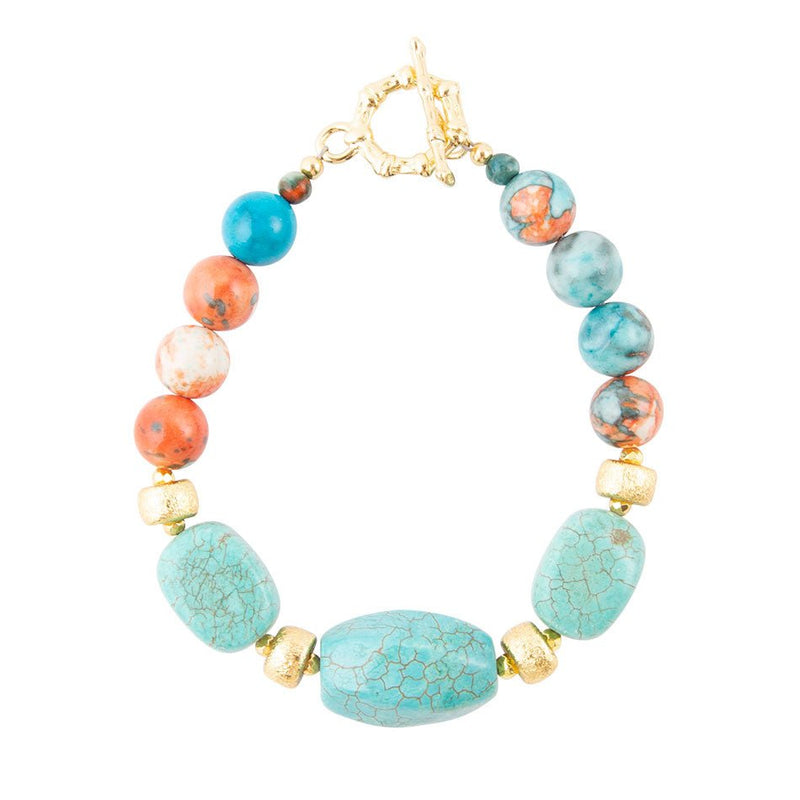 Ocean Jade Turquoise Bracelet - Barse Jewelry