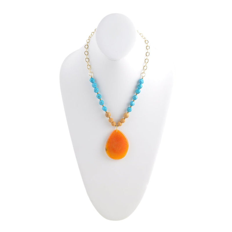 Ocean Sunrise Necklace - Barse Jewelry