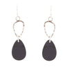 Onyx and Sterling Silver Drop Earring - Barse Jewelry