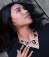 Onyx Vibrance Statement necklace - Barse Jewelry