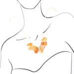 Orange Jasper Slab Necklace - Barse Jewelry