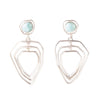 Organic Drop Larimar Earrings - Barse Jewelry