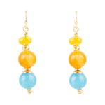 Oxana Multi Jade Drop Earrings - Barse Jewelry