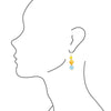 Oxana Multi Jade Drop Earrings - Barse Jewelry