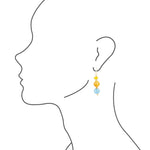Oxana Multi Jade Drop Earrings - Barse Jewelry