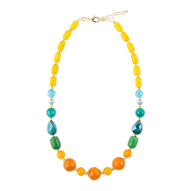 Oxana Multi Jade Necklace - Barse Jewelry