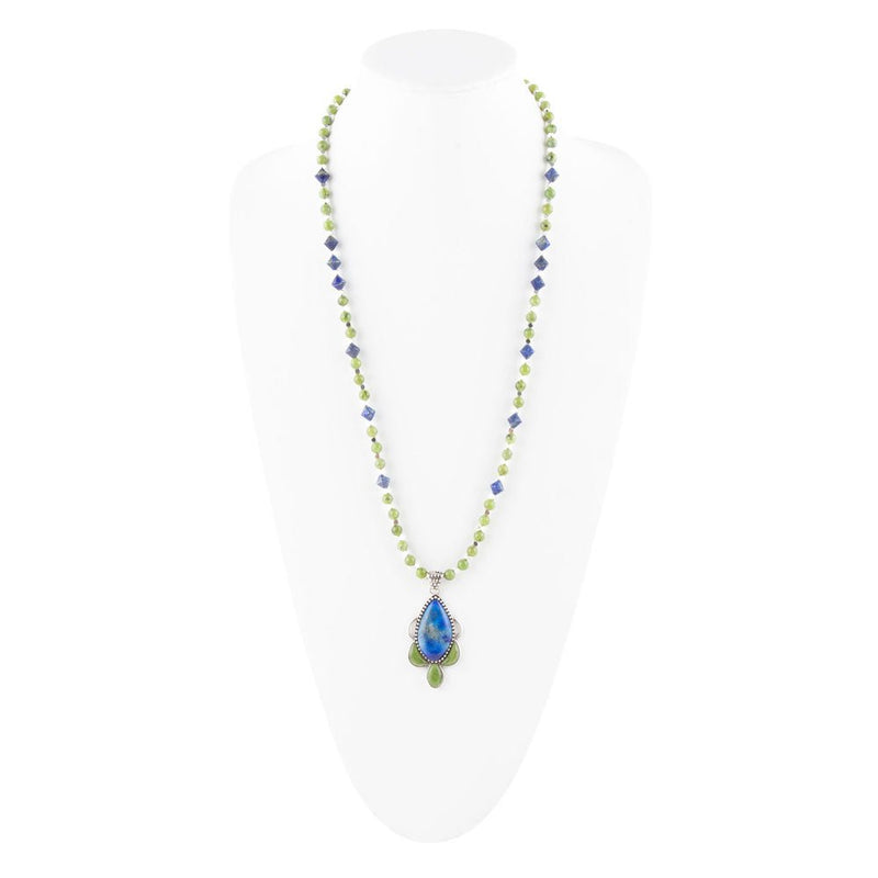 Oxford Long Pendant Necklace - Barse Jewelry