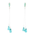 Palios Turquoise Cascade Post Earrings - Barse Jewelry