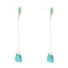 Palios Turquoise Cascade Post Earrings - Barse Jewelry