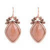 Peach Aventurine Earring - Barse Jewelry
