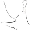 Pearl And Chain Earring - Sterling Silver - Barse Jewelry