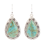 Perfect Drop Turquoise Earrings - Barse Jewelry