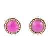 Perfect Post Pink Quartz Earrings - Barse Jewelry