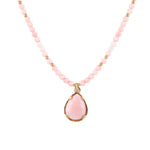 Perfectly Pink Opal Necklace - Barse Jewelry