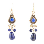 Phantom Lapis and Bronze Earrings - Barse Jewelry