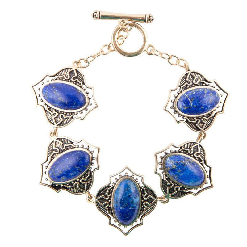 Phantom Lapis Toggle Bracelet - Barse Jewelry