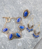 Phantom Lapis Toggle Bracelet - Barse Jewelry