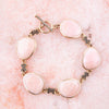 Pink Opal Link Bracelet - Barse Jewelry