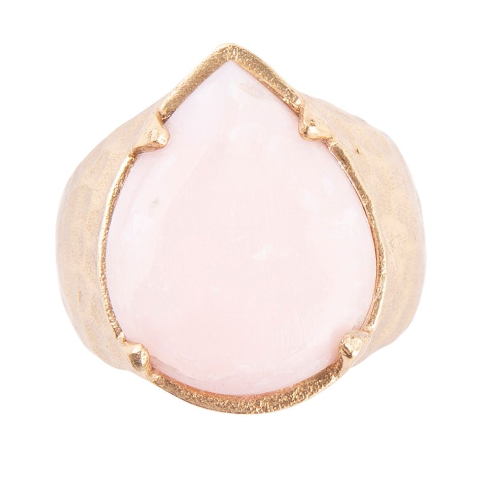 Pink Opal Teardrop Ring - Barse Jewelry
