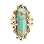 Plateau Turquoise Ring - Barse Jewelry