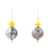 Prairie Quartz and Jade Drop Earrings - Barse Jewelry