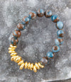 Prairie Sky Stretch Bracelet - Barse Jewelry