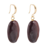 Purple Jasper Stone Earrings - Barse Jewelry