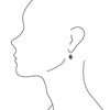 Purple Turquoise Drop Earrings - Barse Jewelry